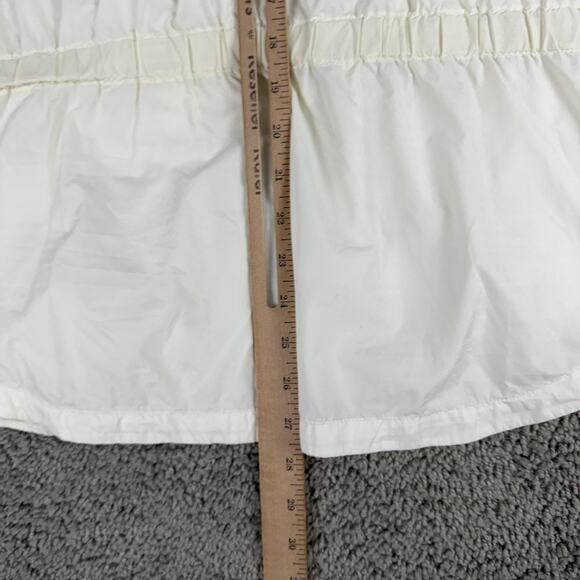 Nike Jacket Womens Small White Full Zip Windbreaker Track Running Coat - Picture 12 of 15